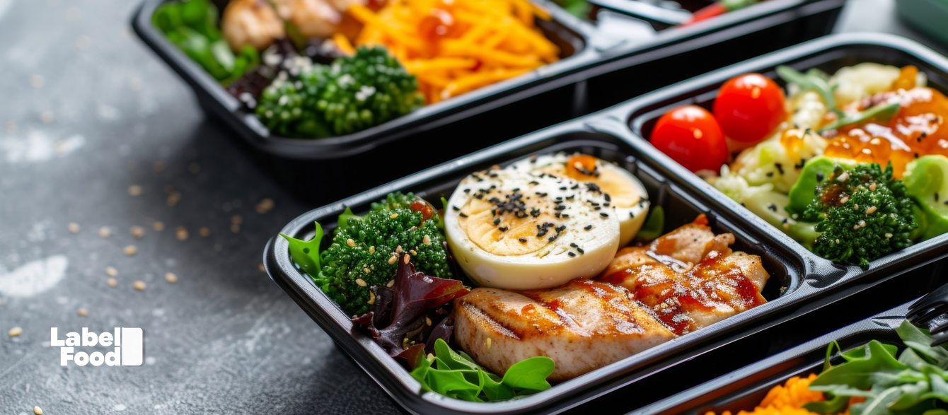 Meal prep services using LabelFood for allergen labelling